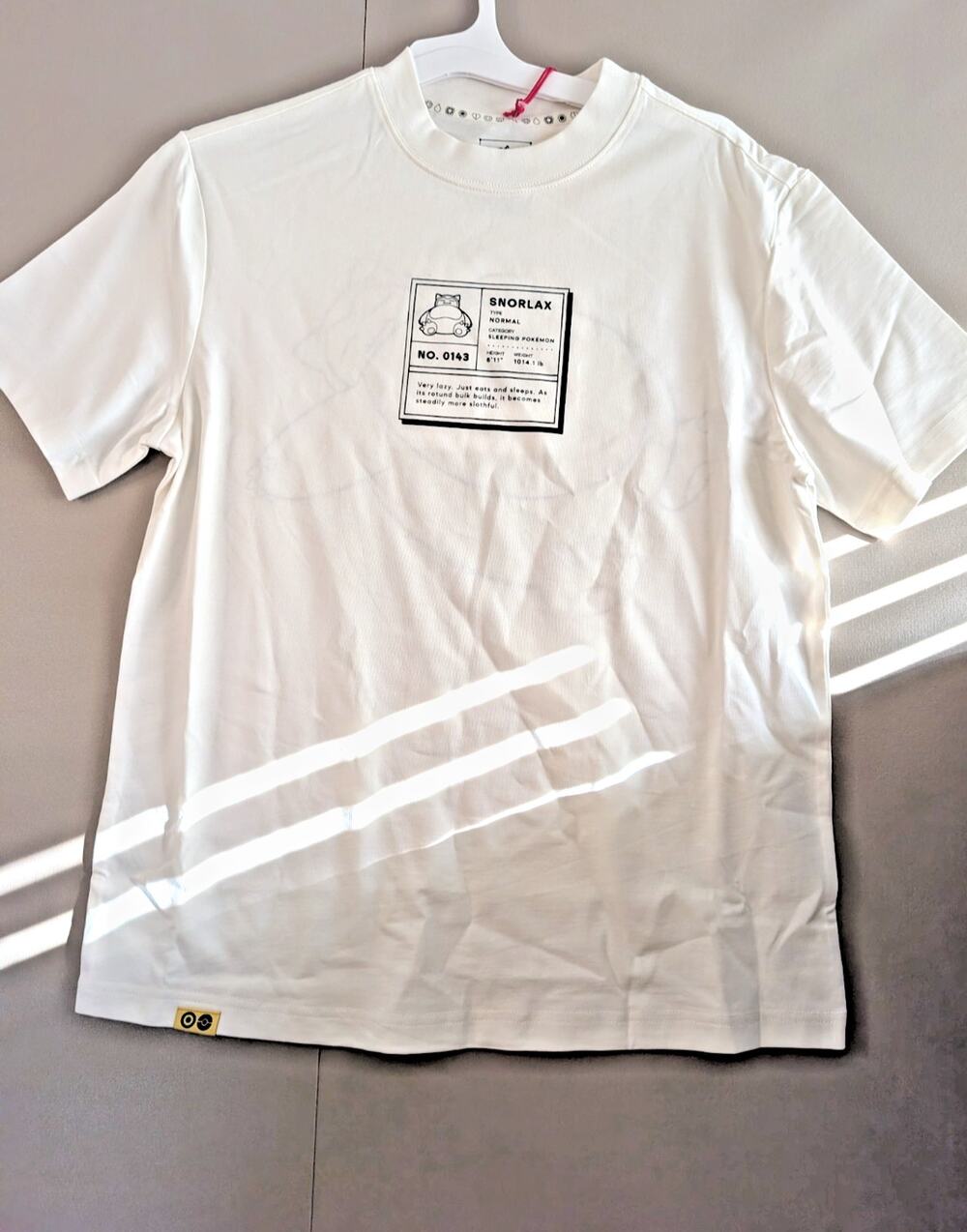 Pokemon Snorlax Shirt Mens XS White Graphic Adult Trainer T-Shirt Tee New Target